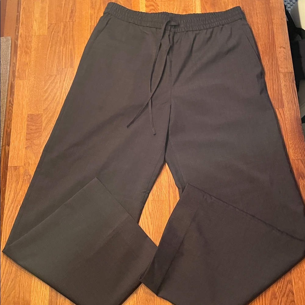 COS Navy Elastic-Waist Pants